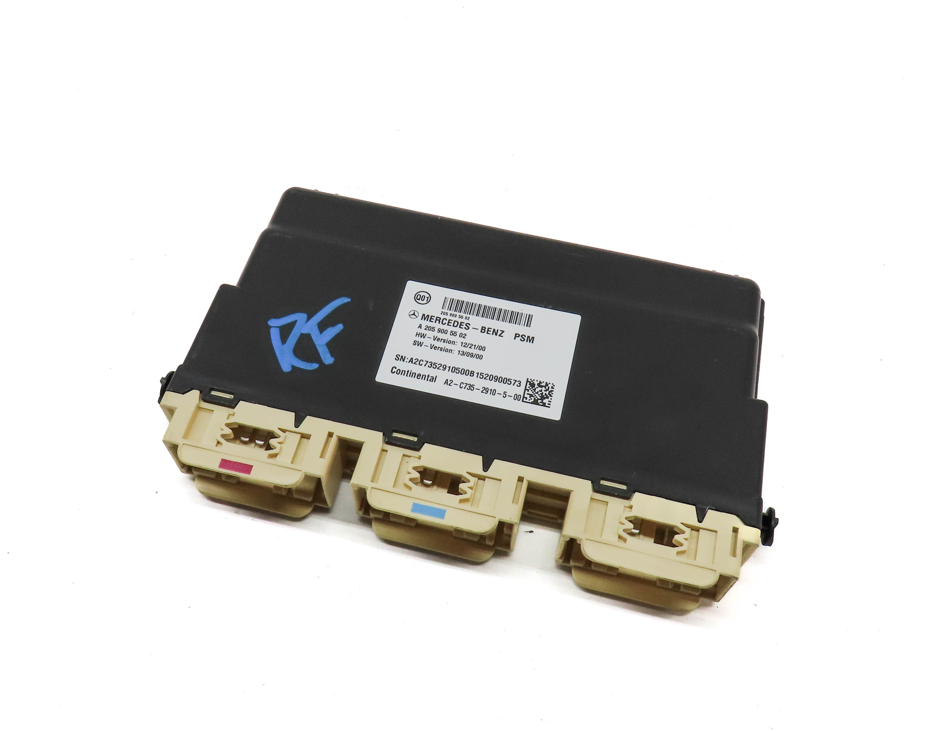 2015 MERCEDES C300 (W205) FRONT RIGHT PASSENGER SEAT CONTROL MODULE — exact item pictured